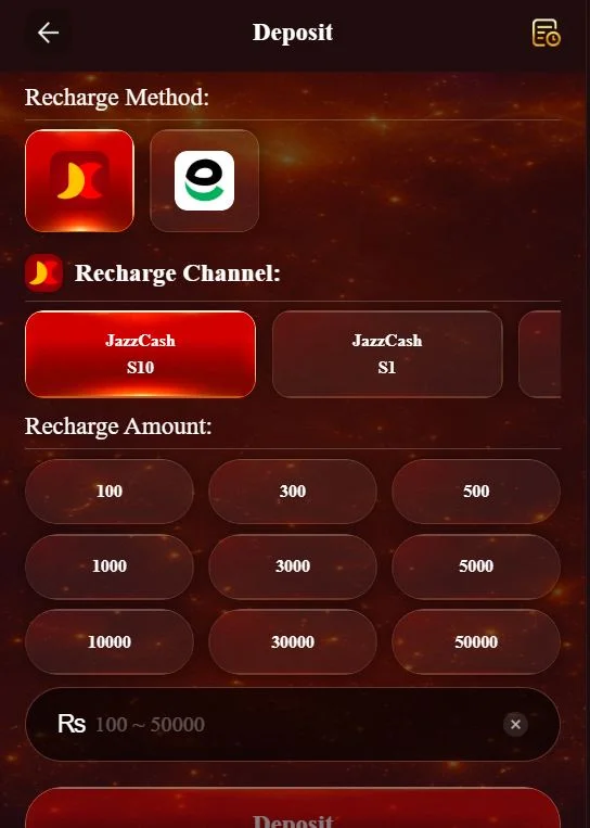 666rs deposit and withdrawal